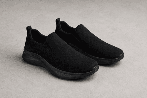 Amazon Essentials Men's Slip-On Walking Shoes featuring lightweight construction and flexible rubber outsole